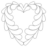feathered heart 004